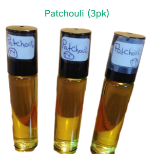 Patchouli (M) Type - 1/3 oz. Scented Body Oil (3pk)